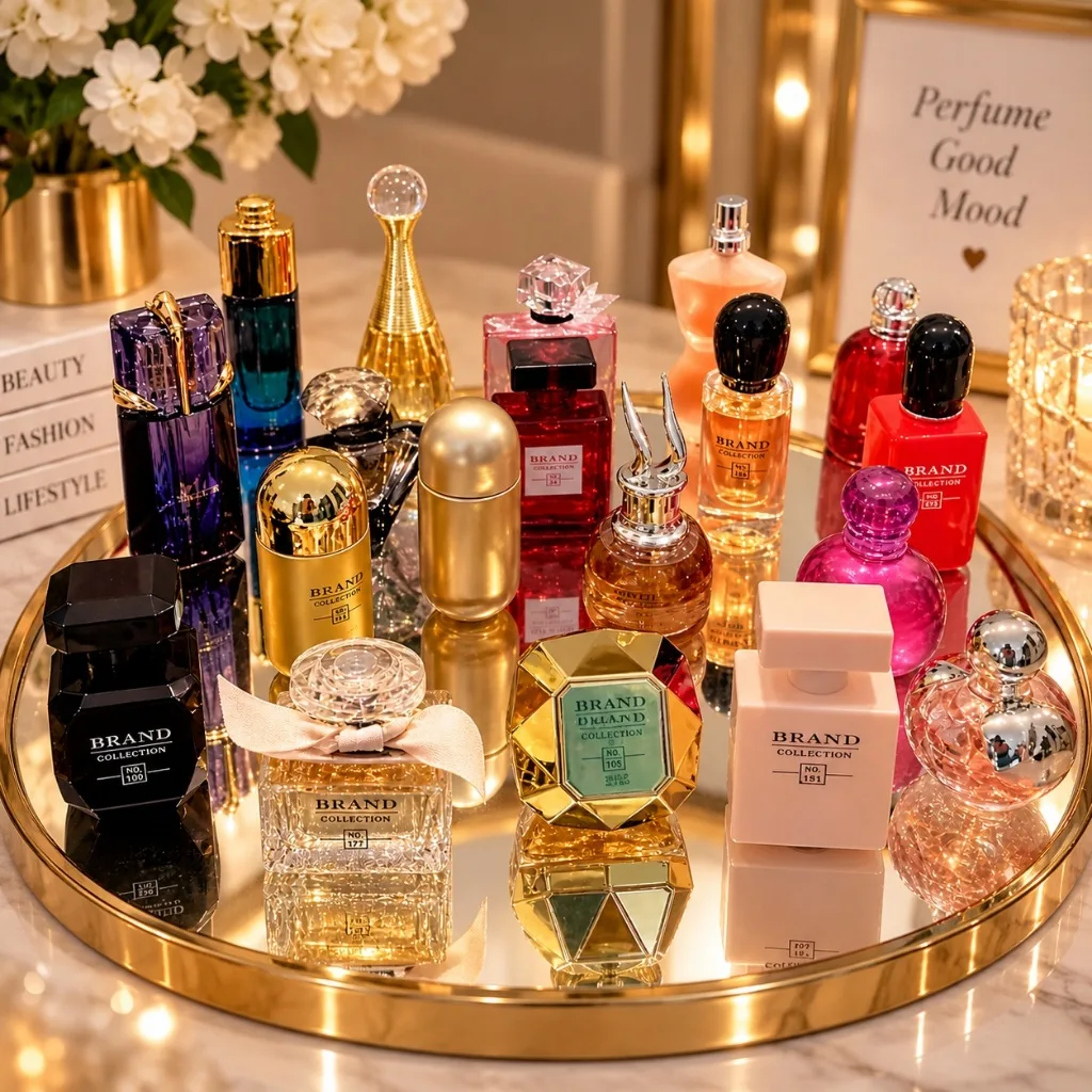 Perfumes importados Brand Collection em miniatura