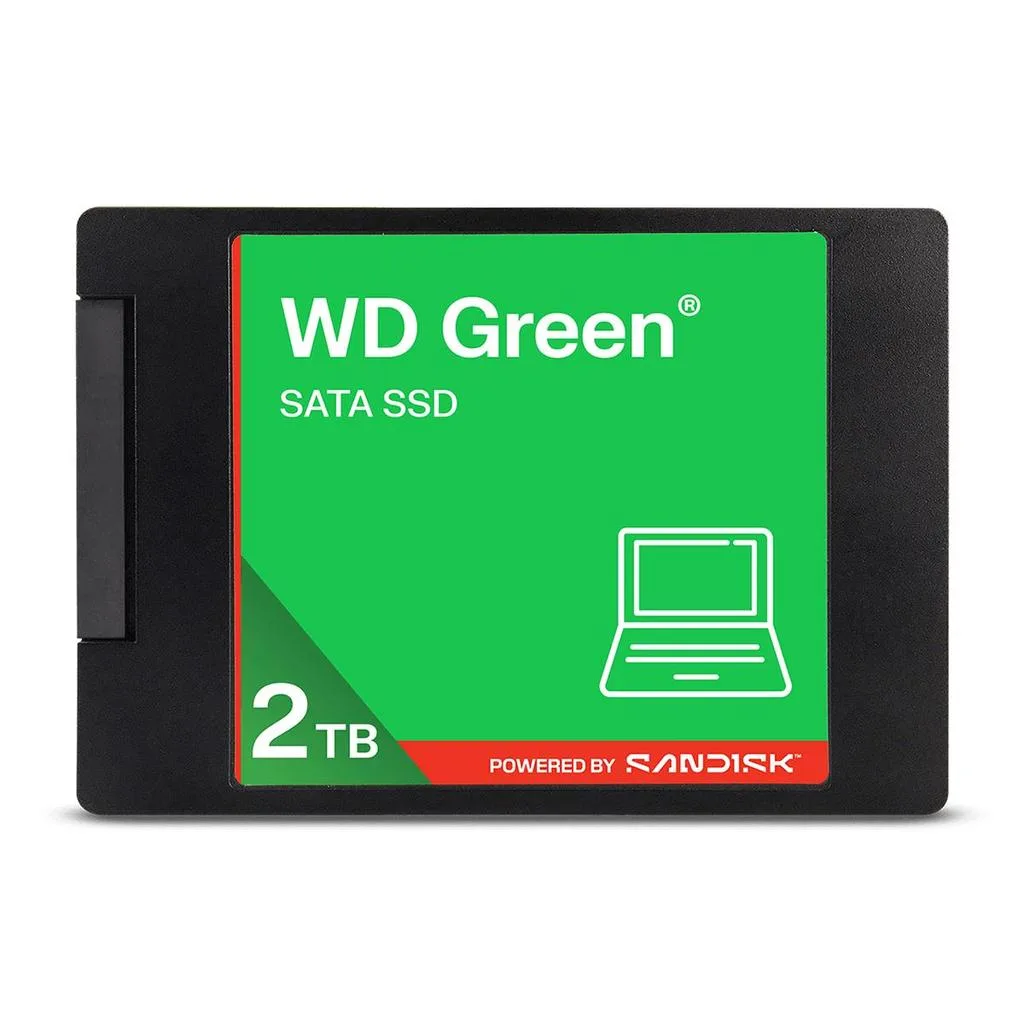 SSD WD Green de 2 TB e 2,5 polegadas