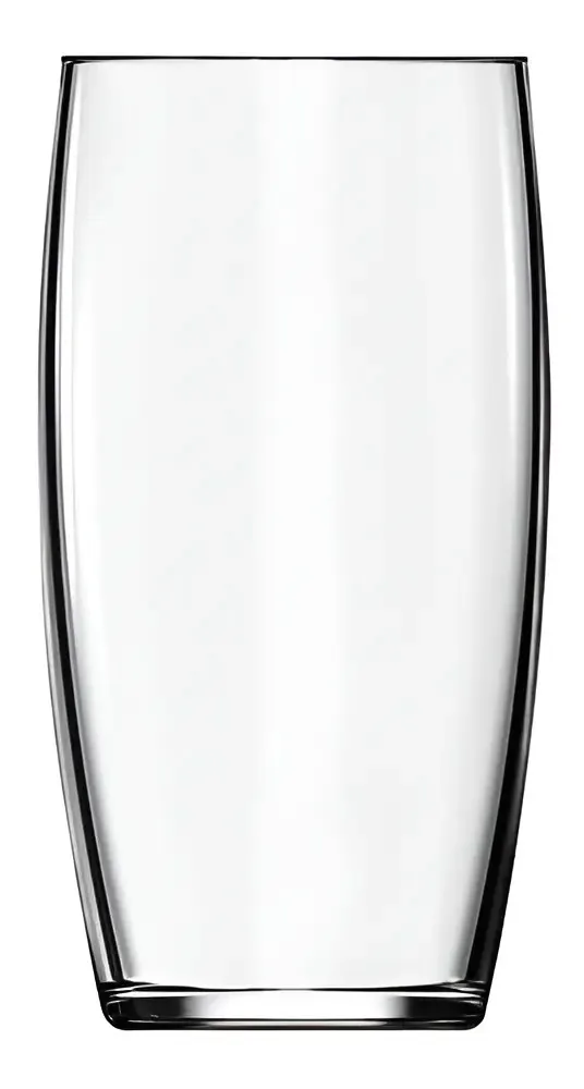 Kit com 24 copos long drink de vidro Nadir Figueiredo