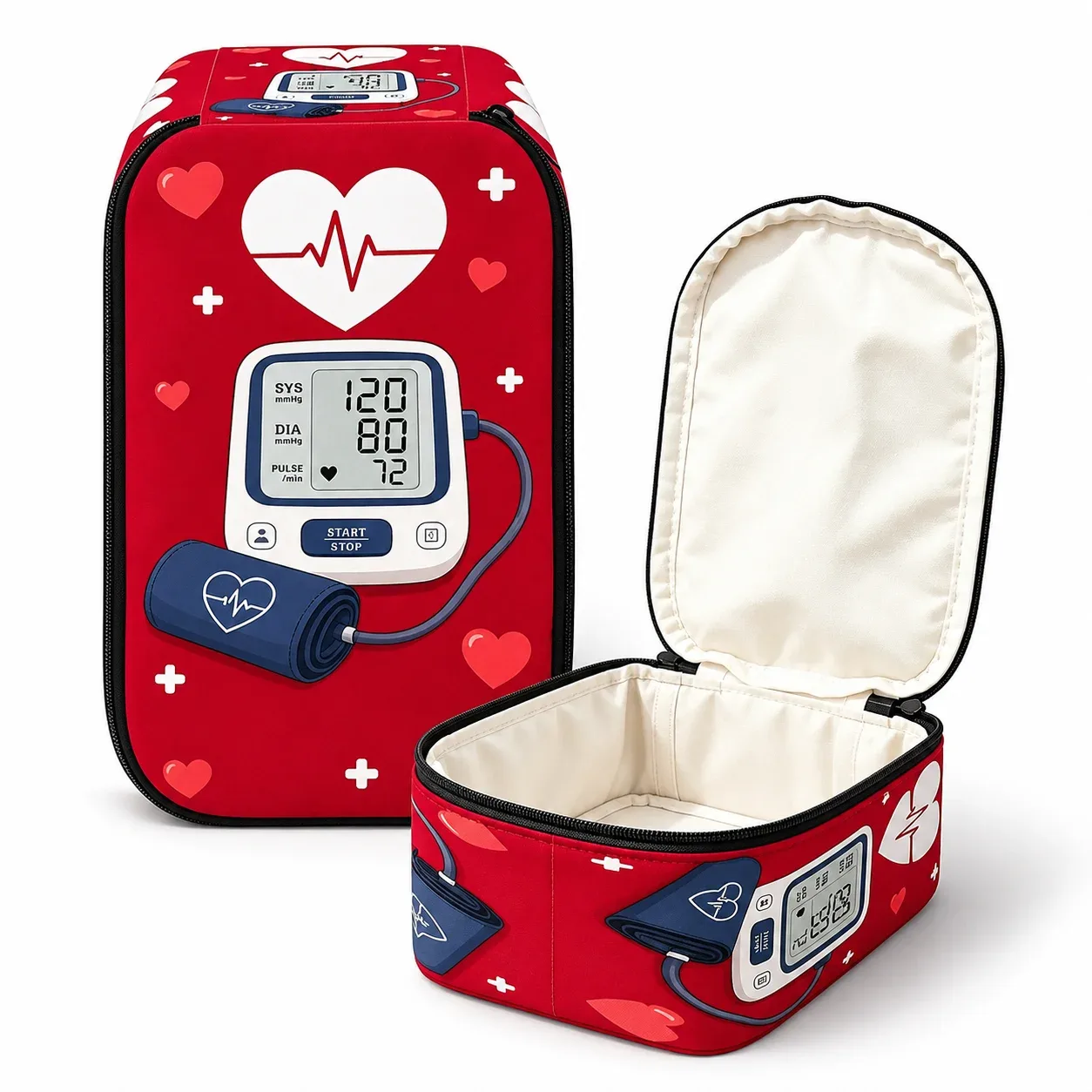 Estojo protetor para monitor de pressão arterial