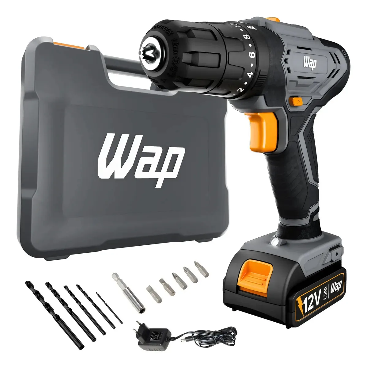 Parafusadeira e furadeira Wap WF 12K4.2 com maleta