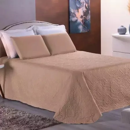 Cobre-leito queen size matelado