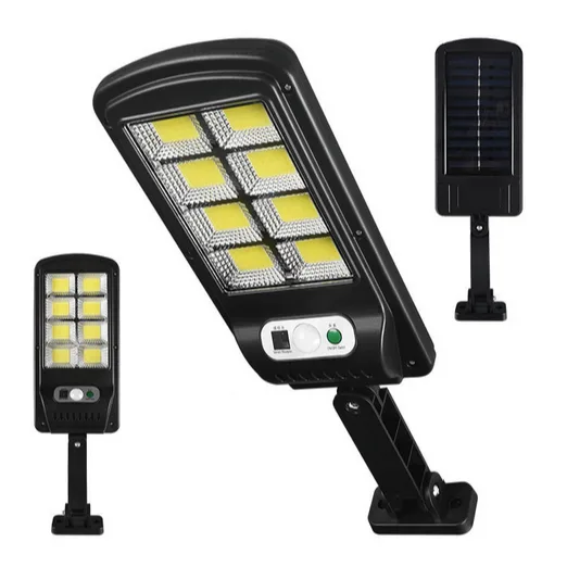 Luminária solar com sensor de movimento