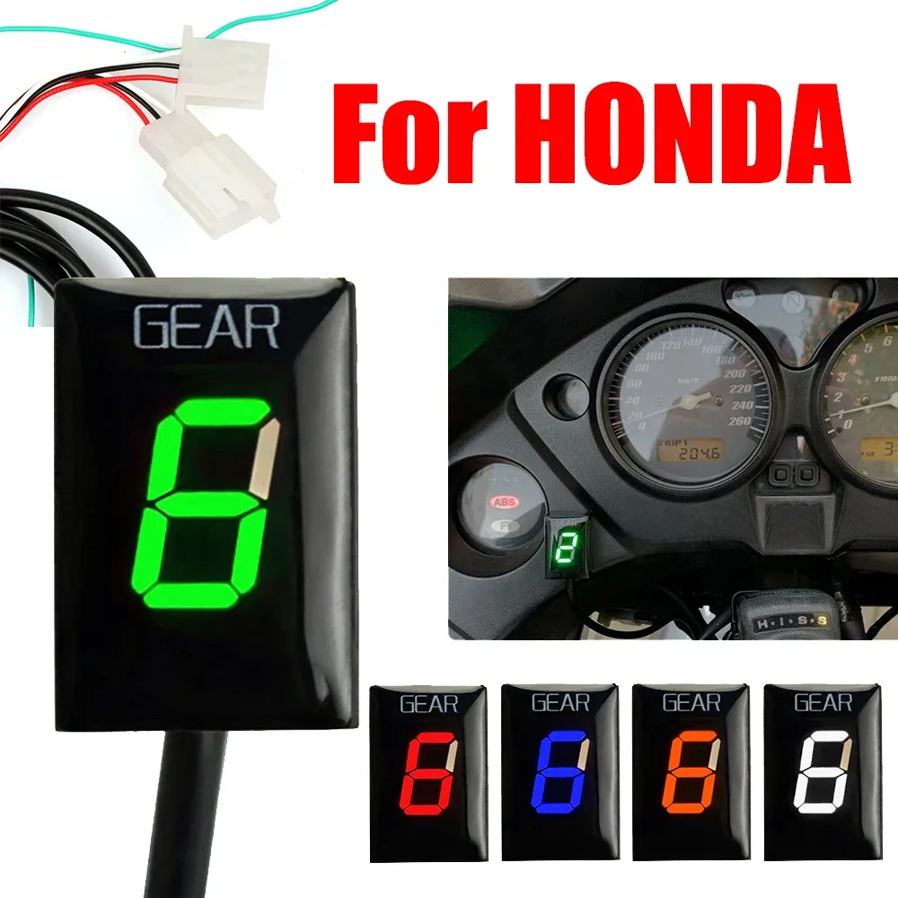 Indicador de marcha para motos Honda Hornet