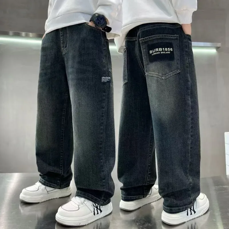 Calça jeans infantil para meninos
