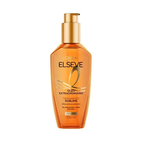Óleo Finalizador Óleo Extraordinário Anti Frizz Protetor Térmico L'Oréal Paris Elseve 100ml