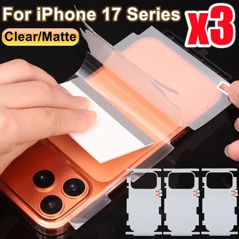 Película de hidrogel para iPhone 17 Pro Max