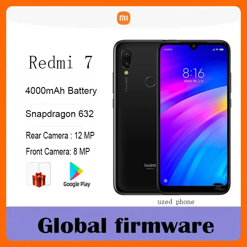 Smartphone Xiaomi Redmi 7 usado
