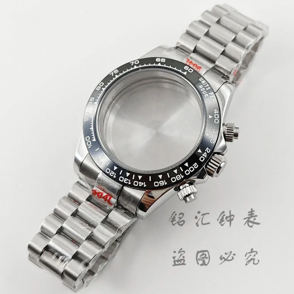 Caixa de relógio Daytona VK63 de 40 mm