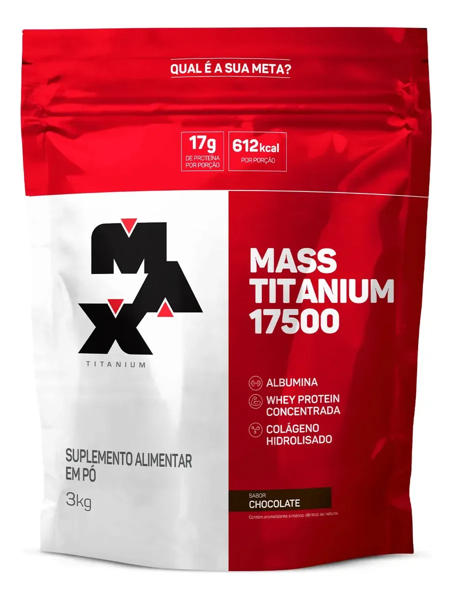Suplemento Max Titanium Mass Titanium de 3 kg