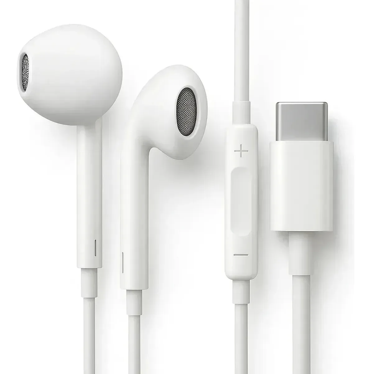 Fones de ouvido USB-C com microfone integrado