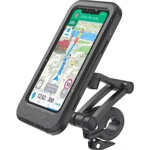 Suporte Porta Celular Moto Bike à Prova D'água 360° Articulado 6.5 Polegadas