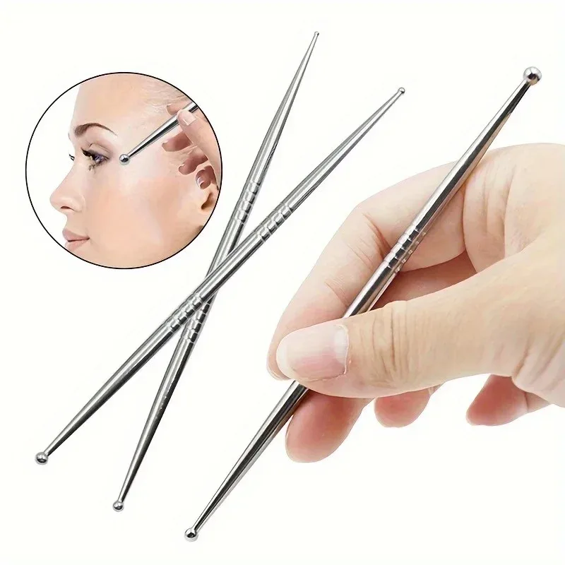 Conjunto de acupuntura com três peças