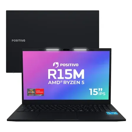 Notebook Positivo Vision R15M com SSD de 256 GB