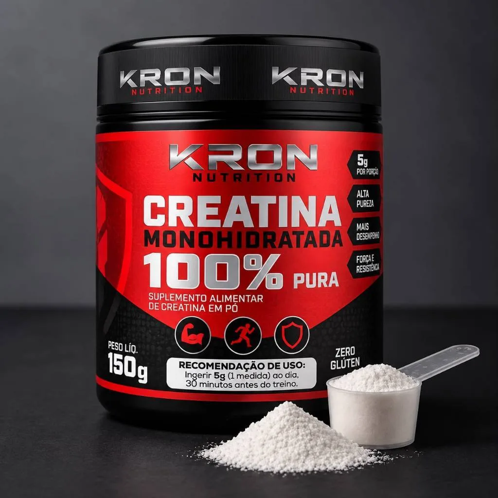Creatina monohidratada Kron de 150 g