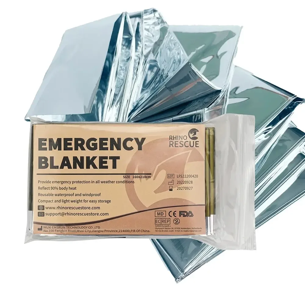 Cobertor térmico Rhino Rescue para camping