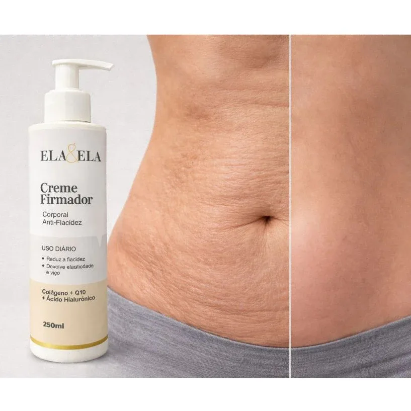 Creme corporal firmador com colágeno e Q10