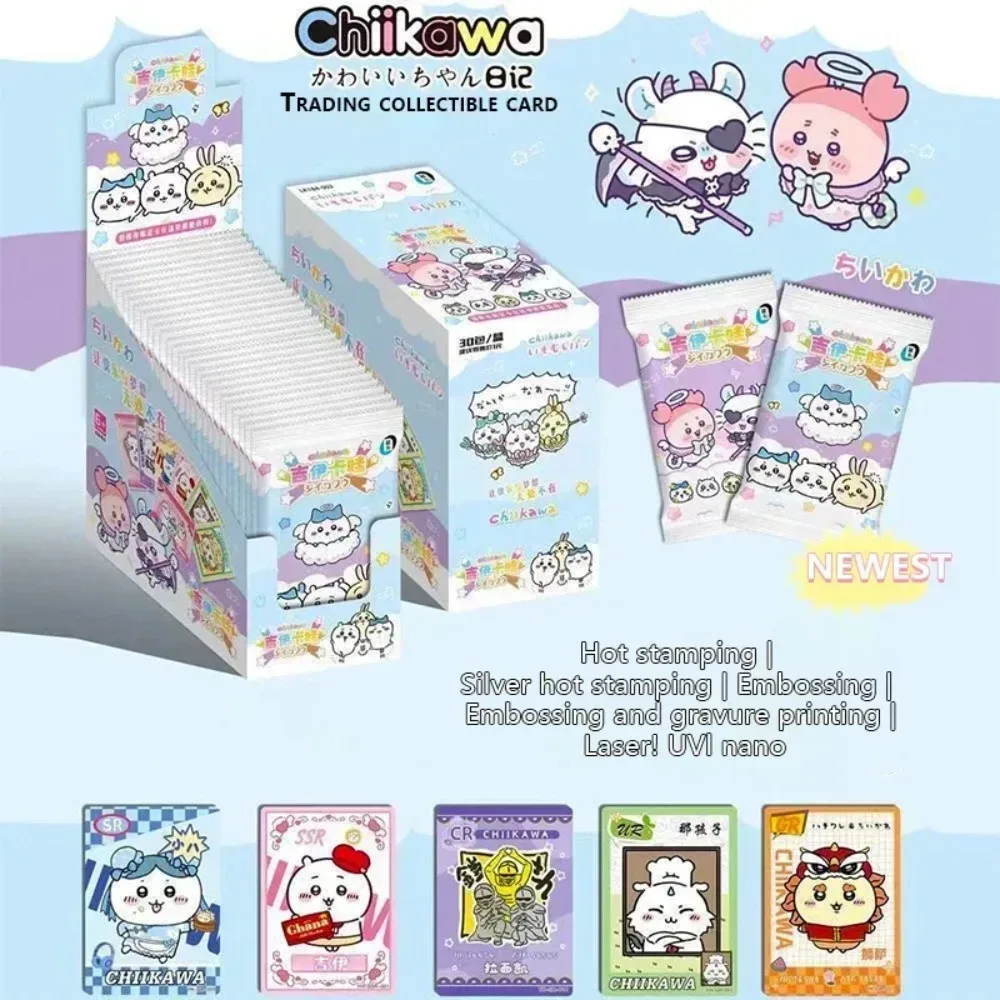 Cartões colecionáveis de personagens Chikawa