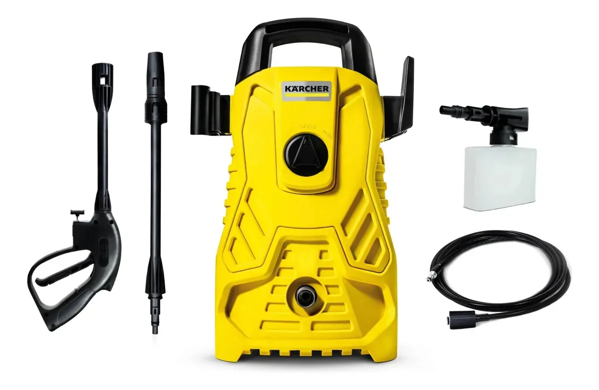 Lavadora de alta pressão Kärcher compacta de 1400 W