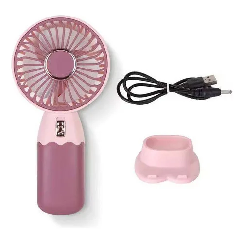 Ventilador portátil recarregável de mesa