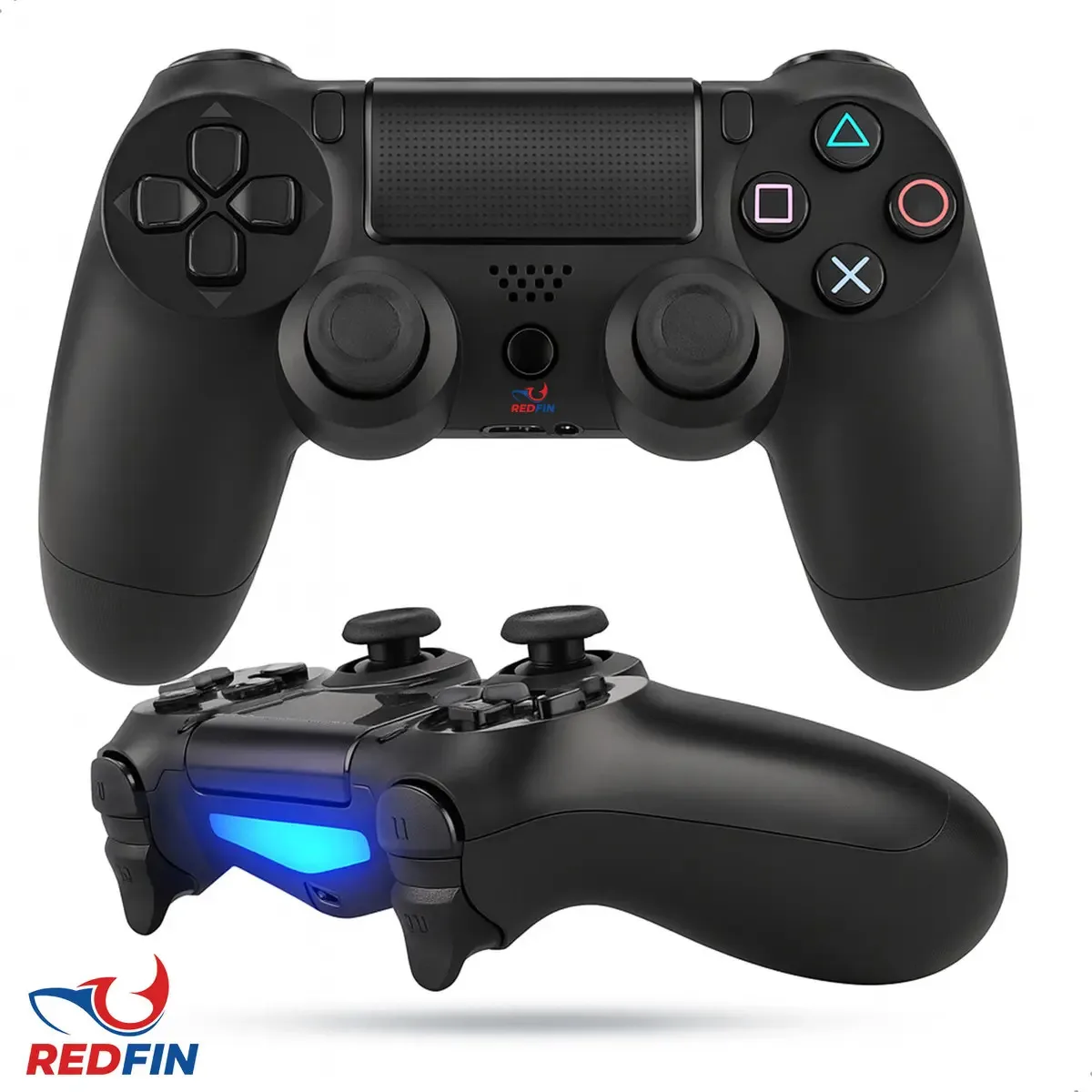 Controle sem fio Redfin para PS4 e PC