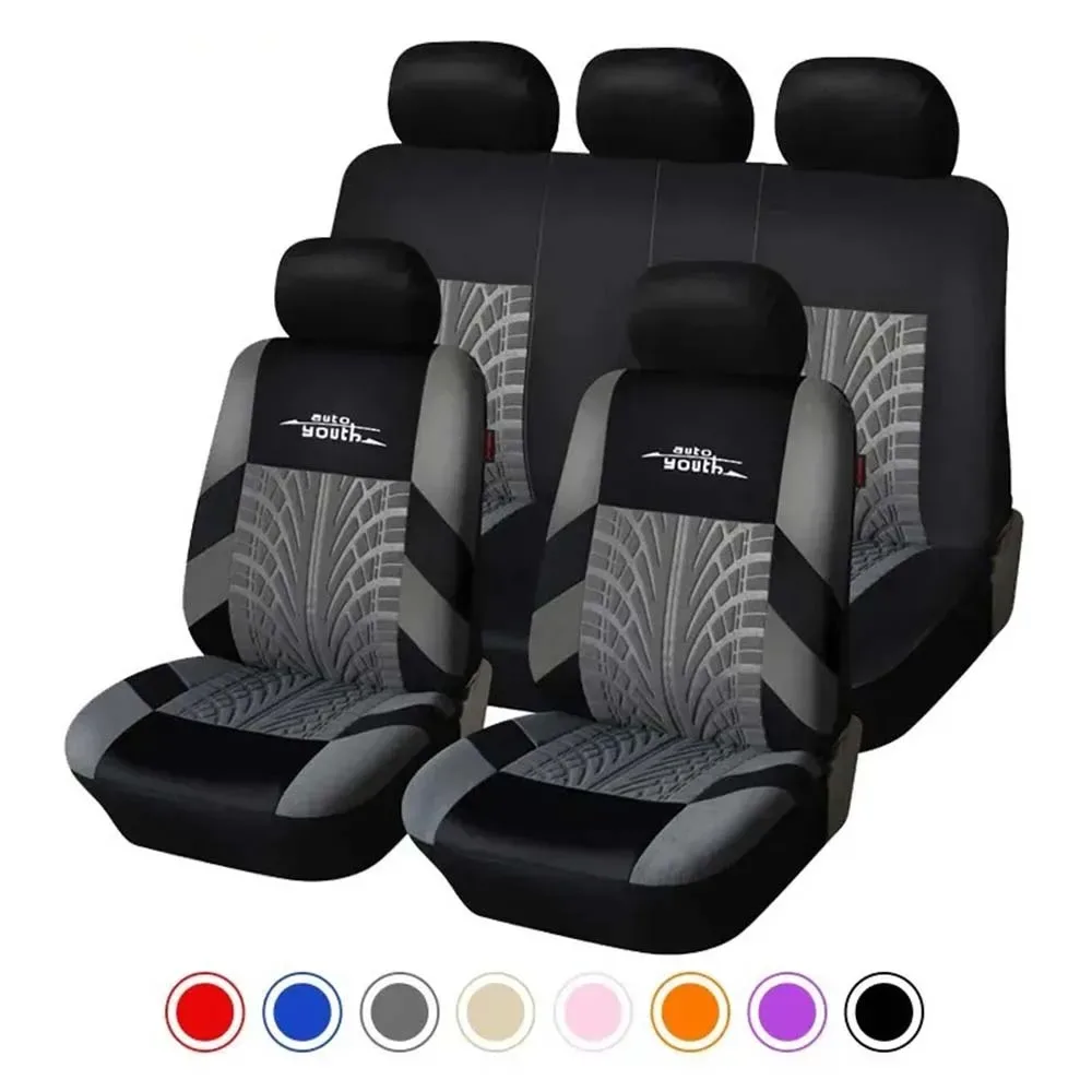 Capas de assento automotivo com ajuste para diversos carros