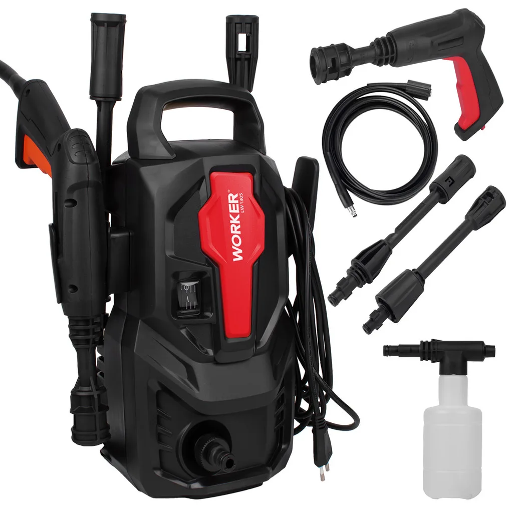 Lavadora de alta pressão Worker LW1305 de 1200 W