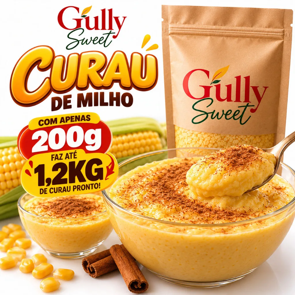 Mistura Gully Sweet para curau de milho verde 200 g