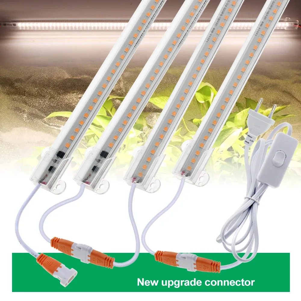 Barra de luz LED para cultivo de plantas de 50 cm