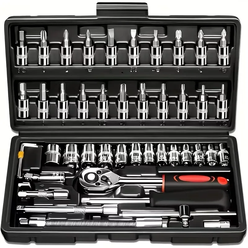 Kit de ferramentas com 46 peças