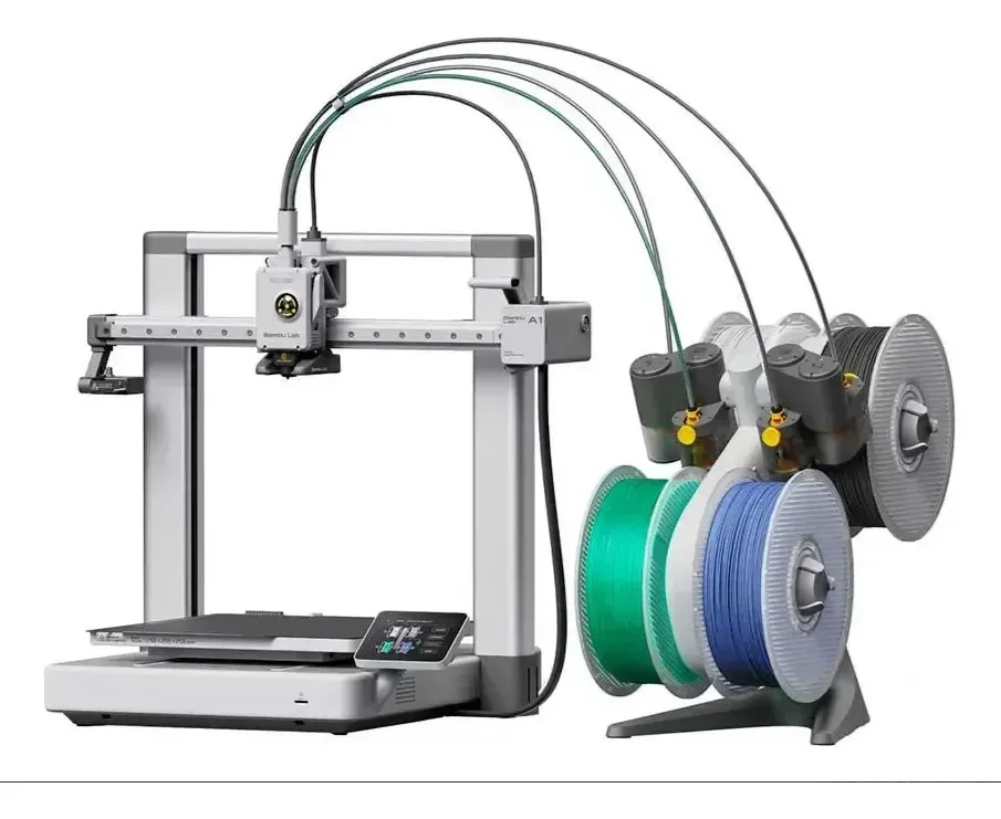 Impressora 3D Bambu Lab A1 Combo com AMS
