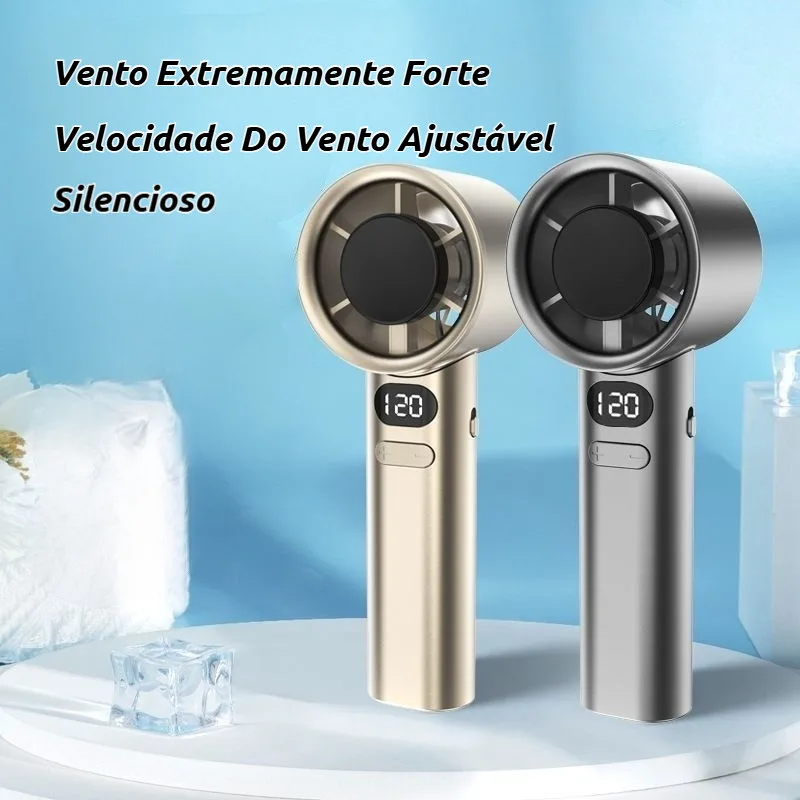 Mini ventilador portátil recarregável USB