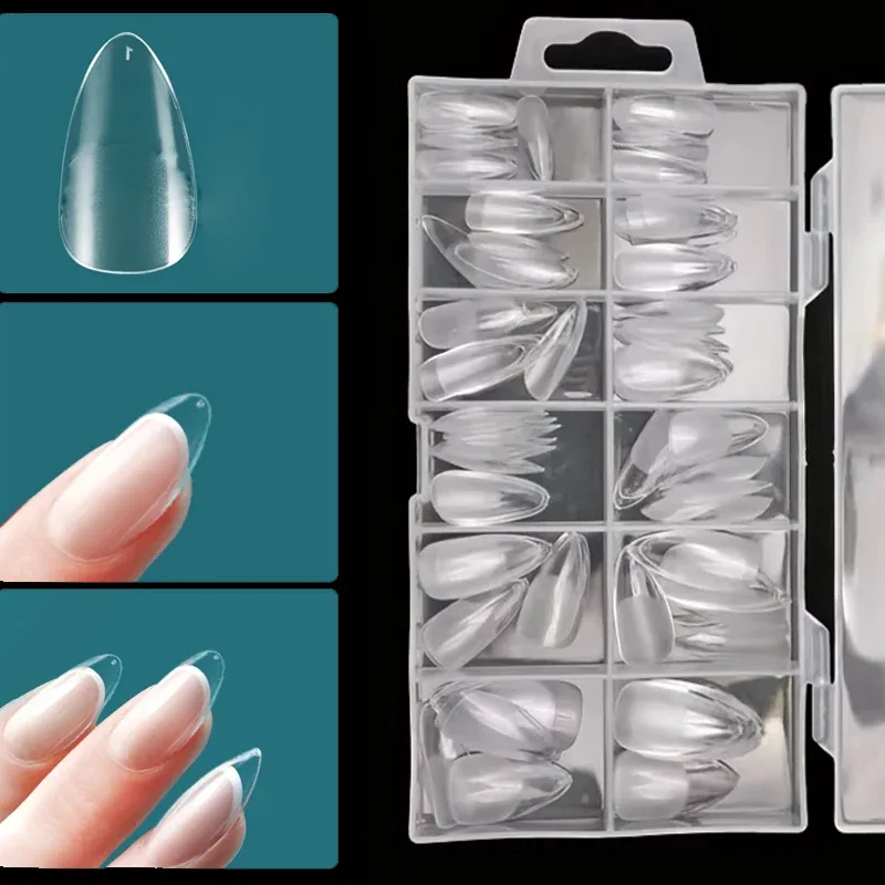 Pontas de gel macio Nailpop para unhas
