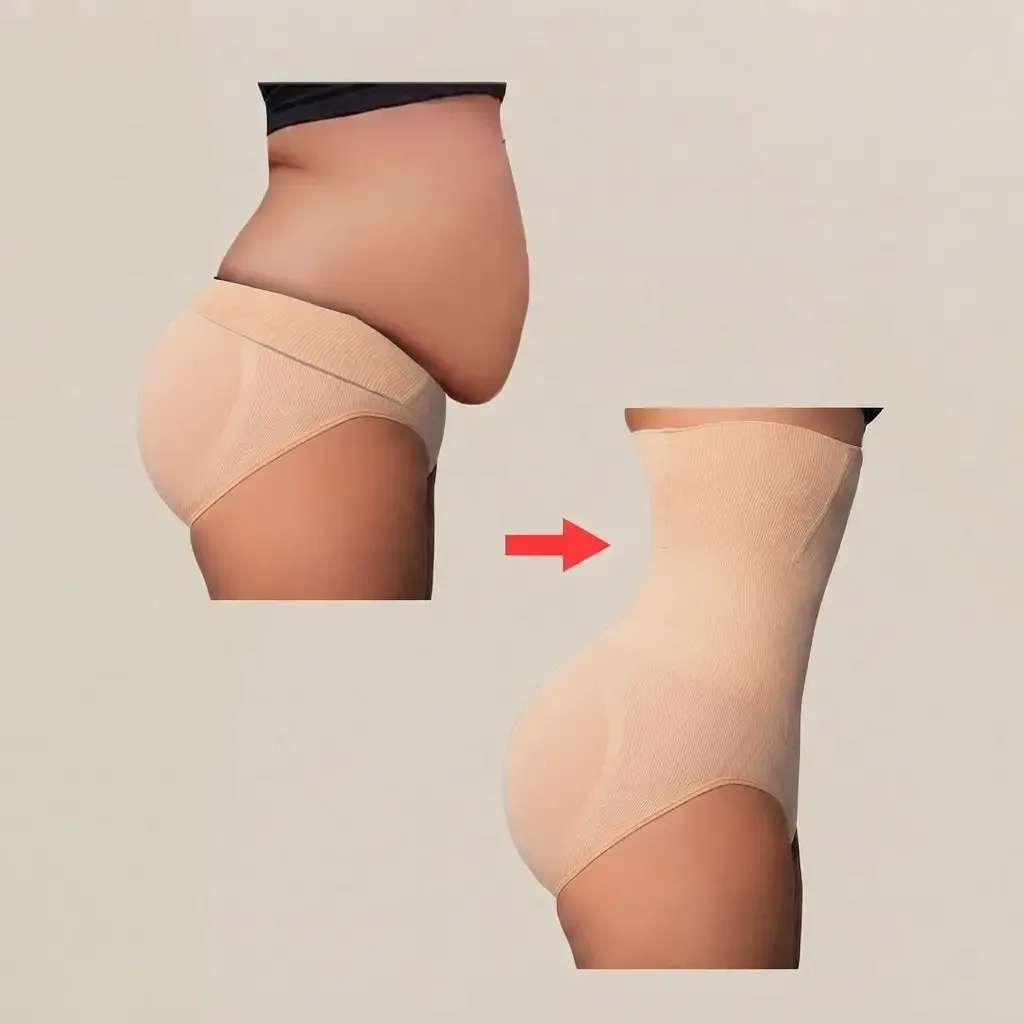 Calcinha modeladora de cintura alta