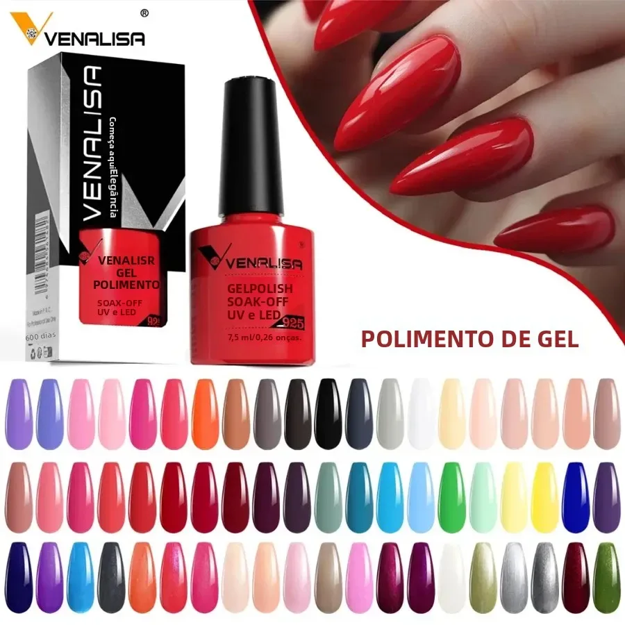 Esmalte em gel Venalisa para manicure