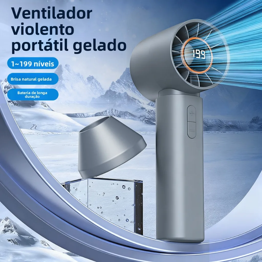 Mini ventilador portátil Turbo USB