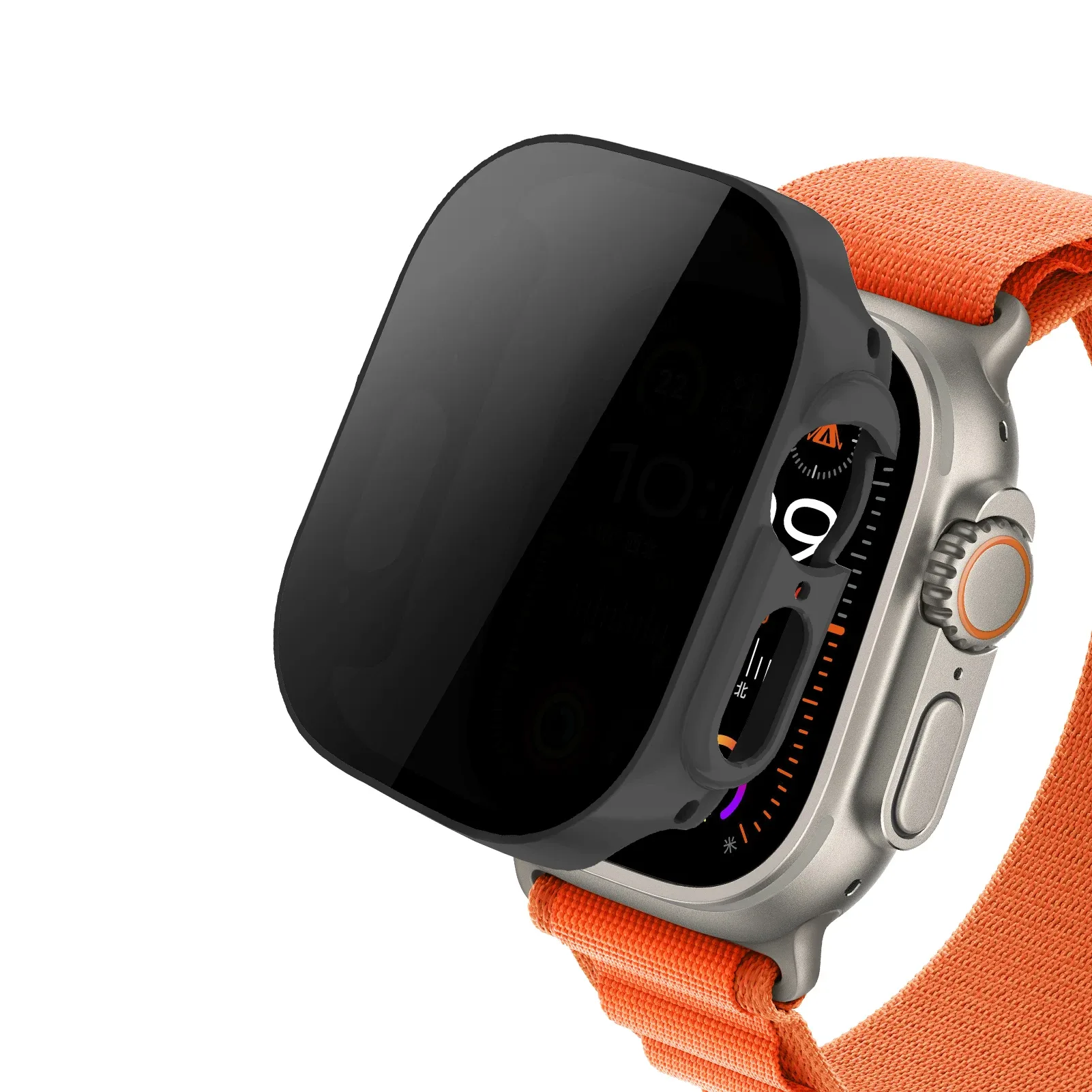 Película de vidro e capa de privacidade para Apple Watch
