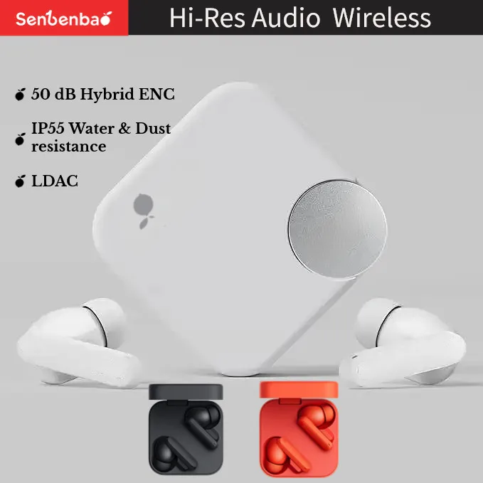 Fones de ouvido sem fio Senbenbao Buds Pro2