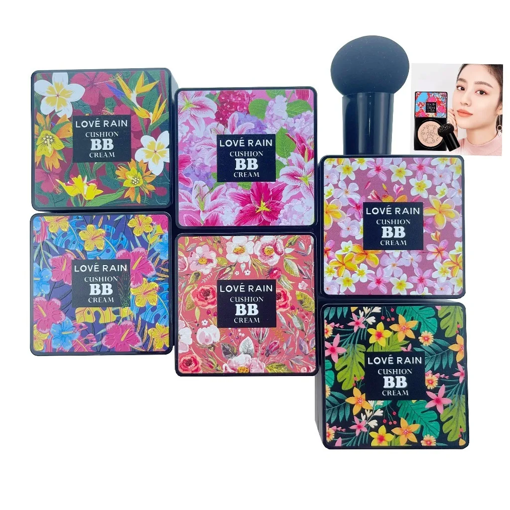 BB Cream Base/Corretivo com Esponja em Formato de Cogumelo