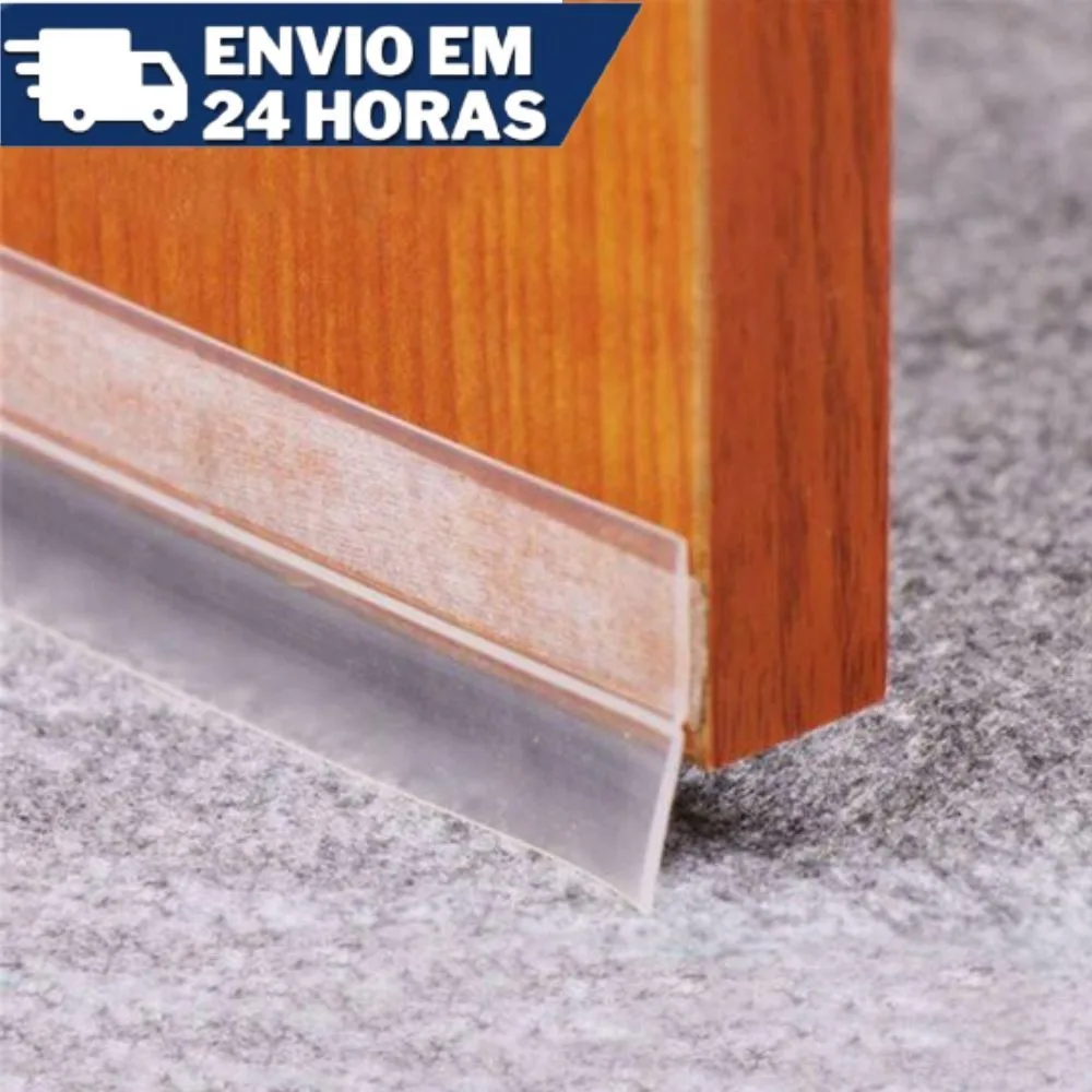 Fita de vedação transparente de 3 m para portas e janelas