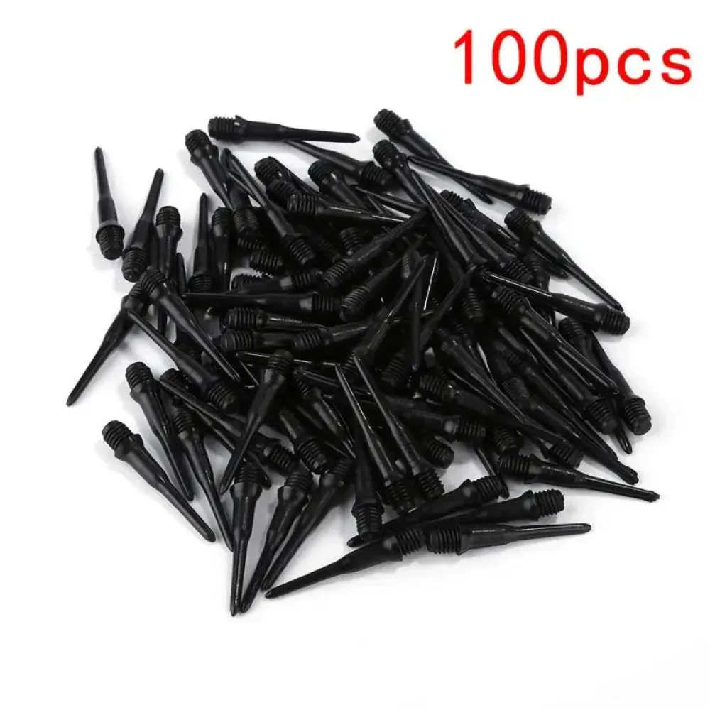 Conjunto com 100 dardos de plástico