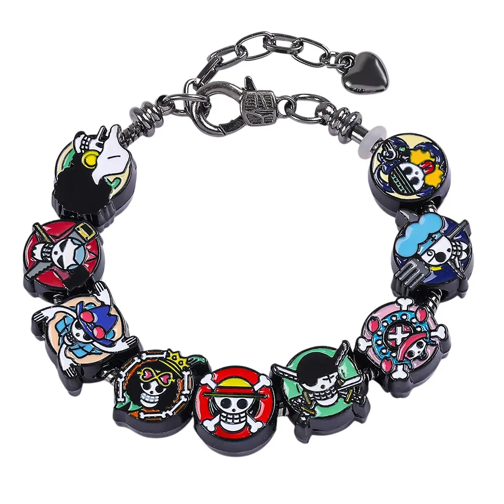 Pulseira personalizada de contas One Piece Luffy
