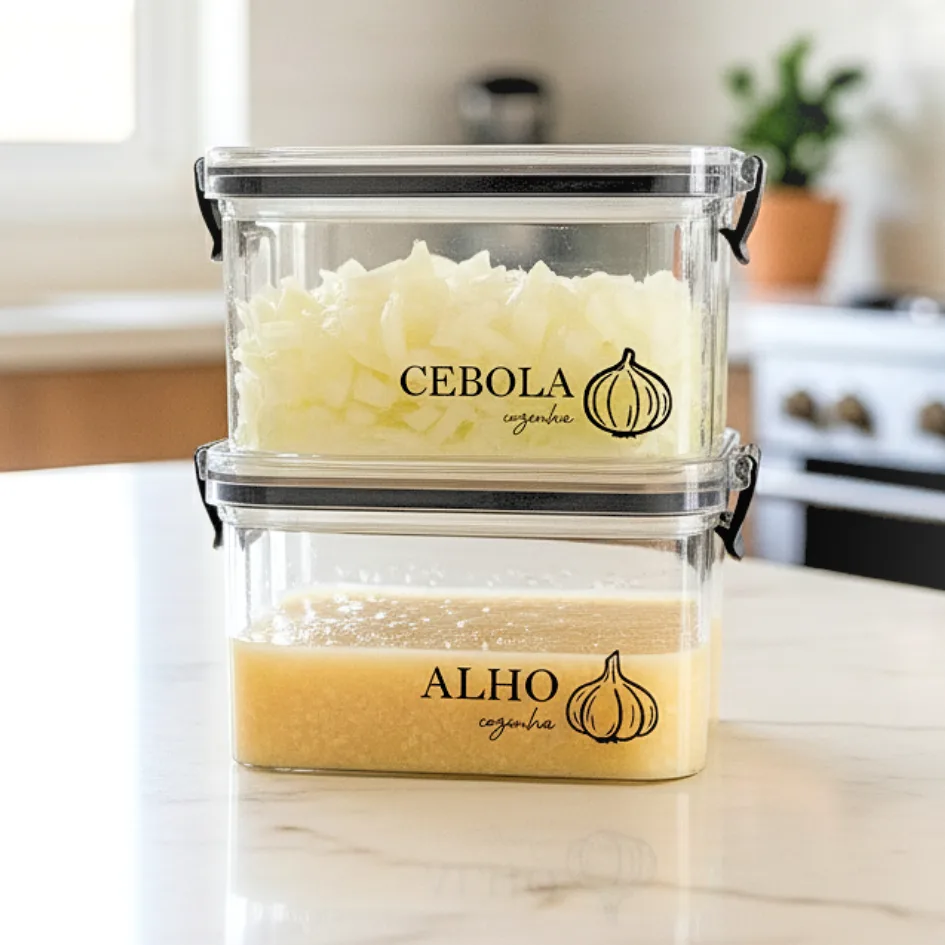 Pote multiuso hermético de 460 ml ou 950 ml