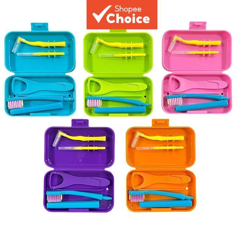 Kit de viagem para higiene pessoal 4 em 1