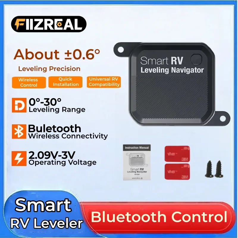 Nivelador inteligente Fiizreal RVS01 com controle sem fio