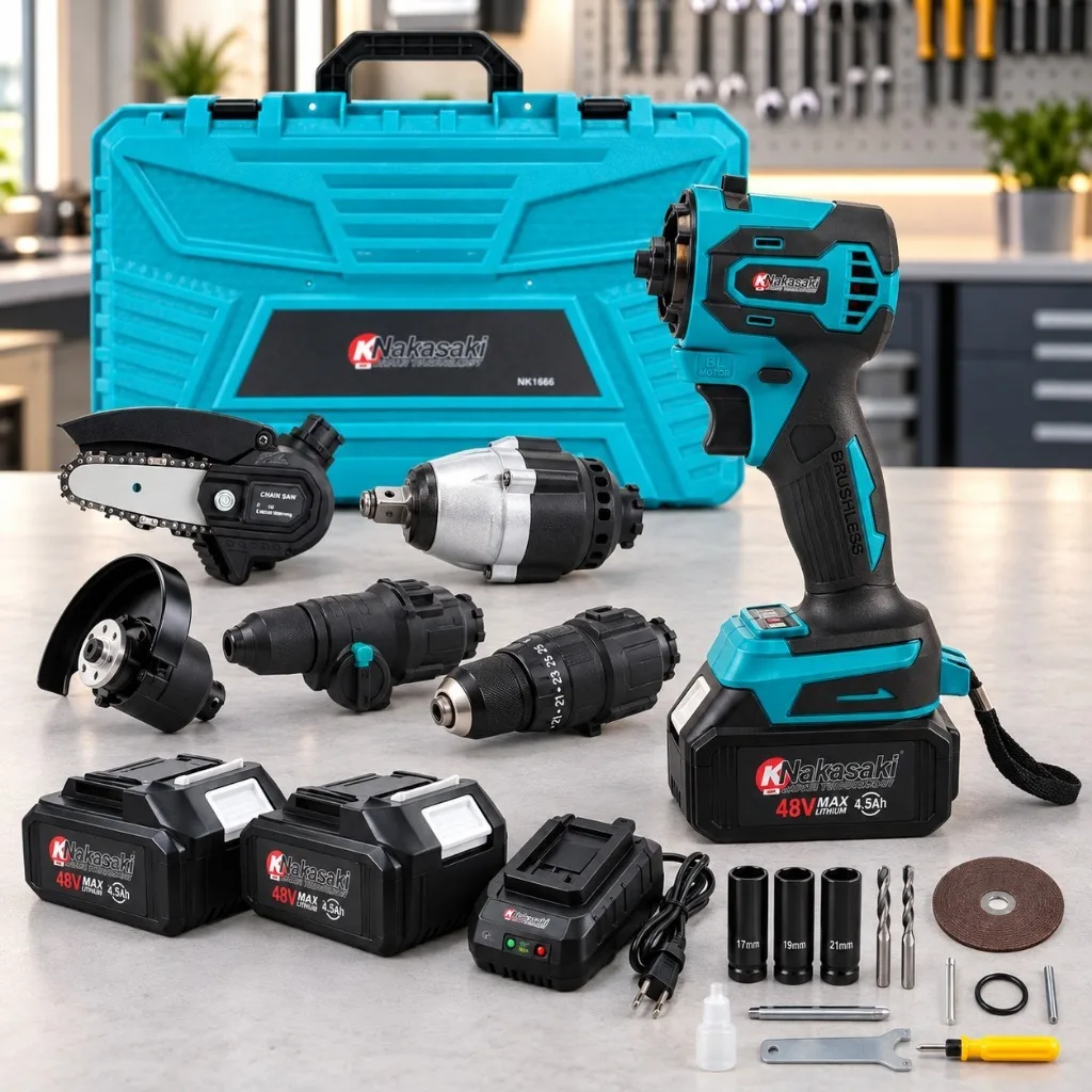 Kit de ferramentas Nakasaki com cinco funções