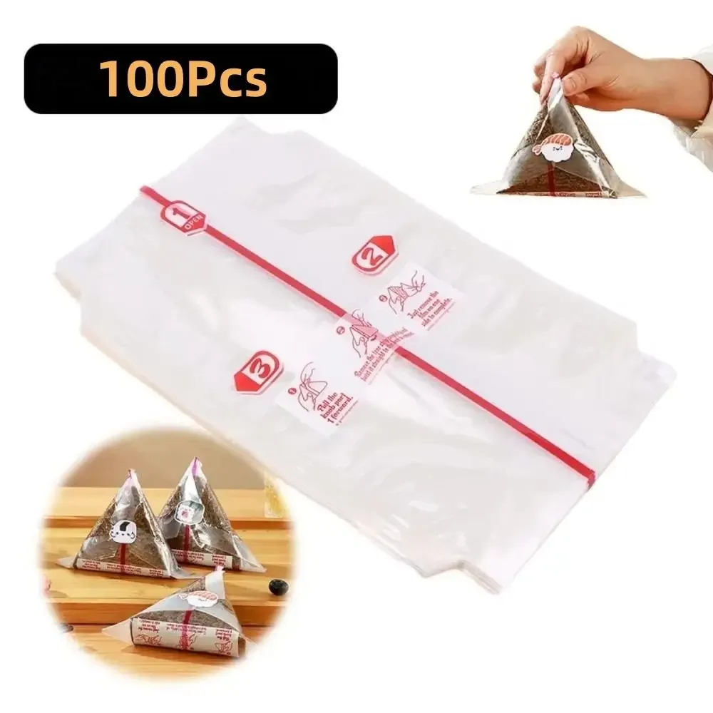Sacos triangulares para embalagem de onigiri