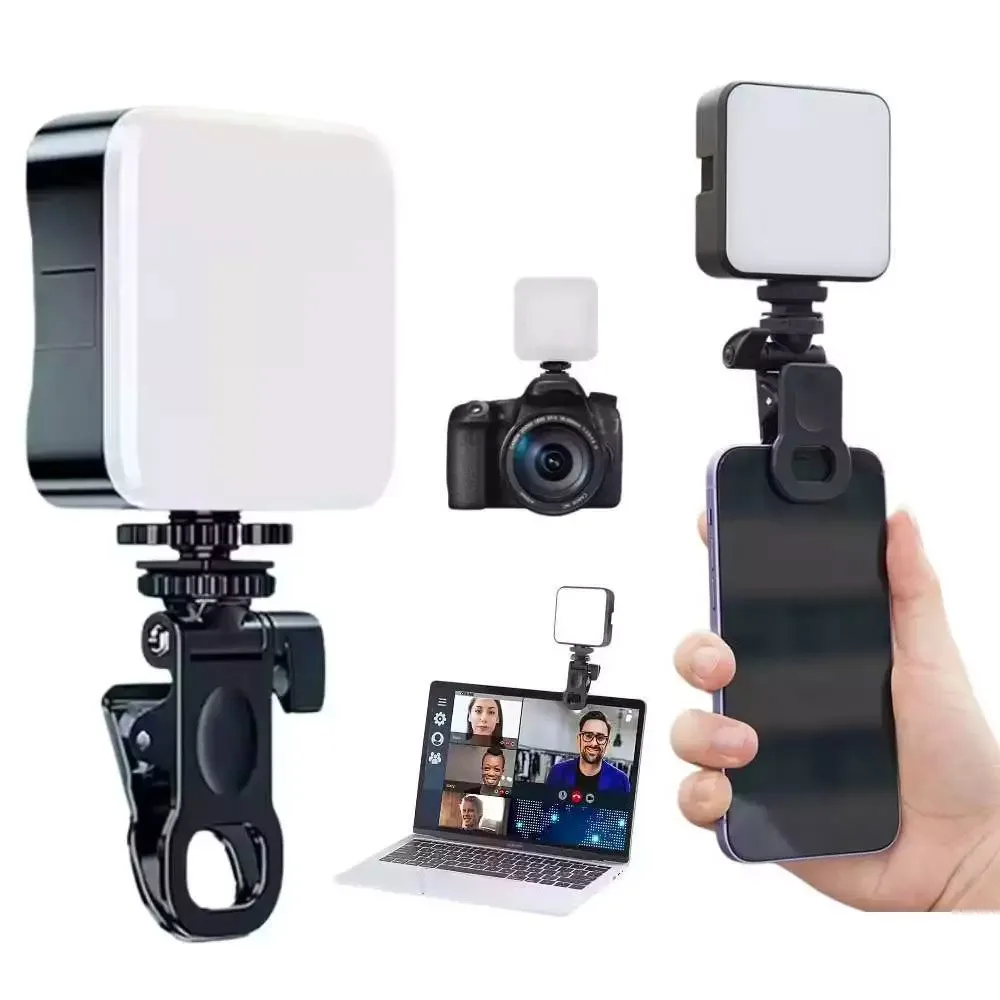 Luz LED portátil para fotografia