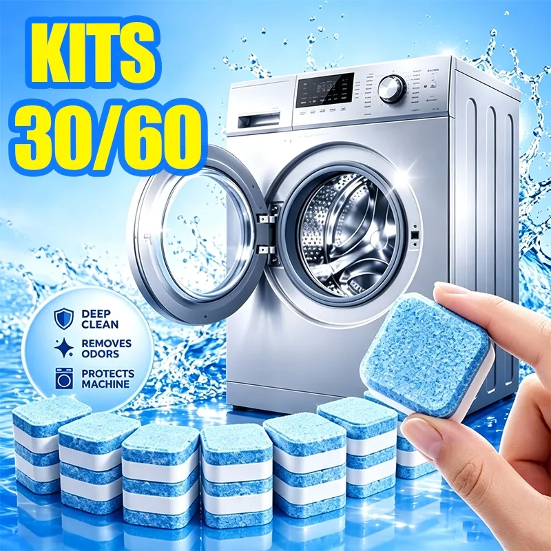 Kit limpador efervescente para máquina de lavar