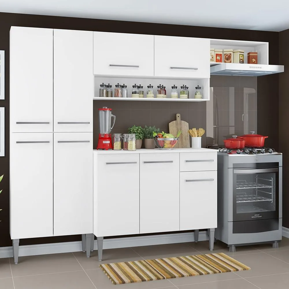Armário de cozinha compacta Madesa Emilly Top